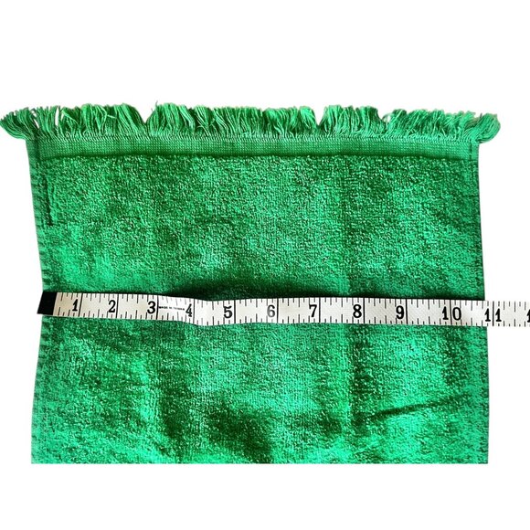 Cannon & St. Nicholaus Christmas Hand Towels With Embroidered Heart & Tree Desig - Picture 5 of 16